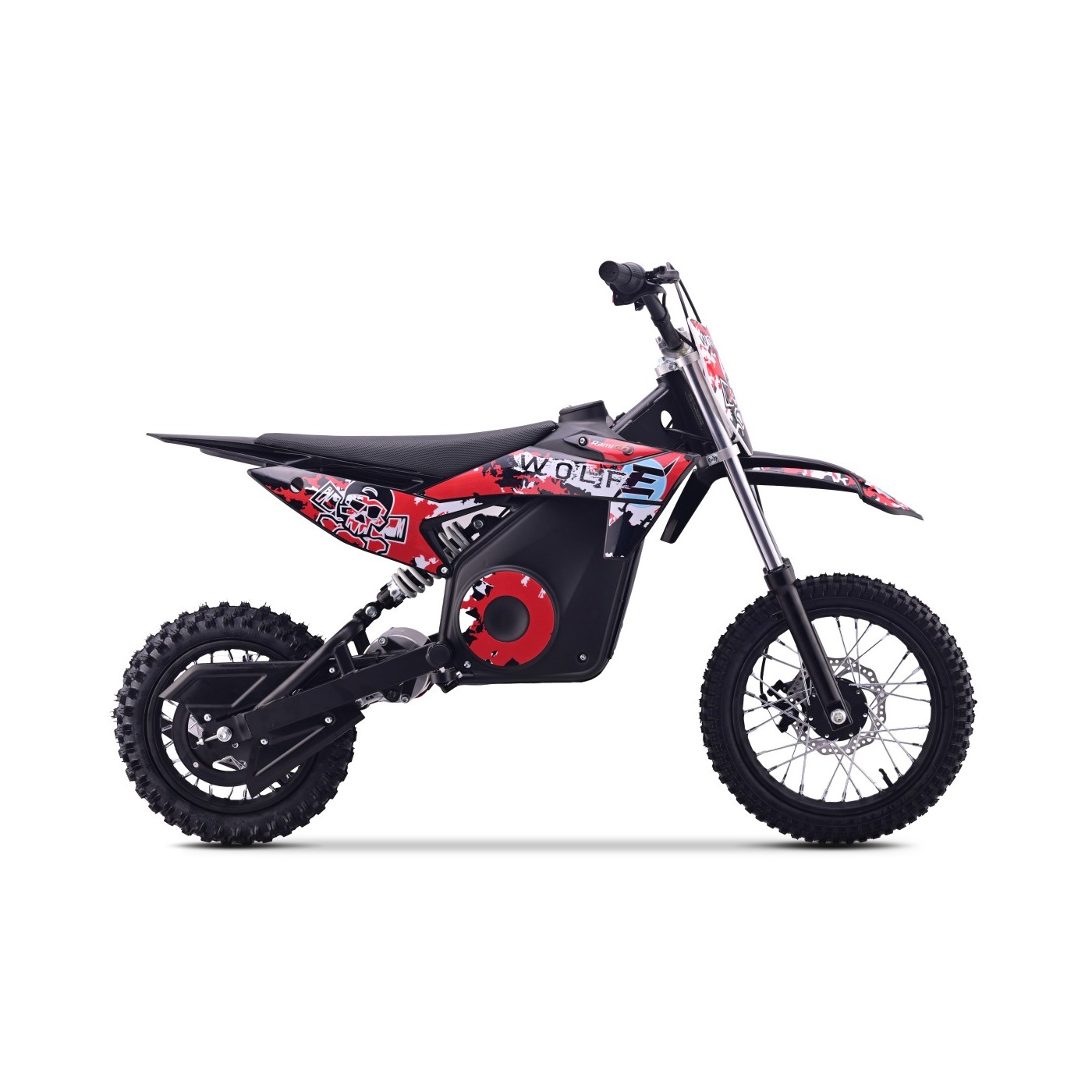 WOLF-E Electric Motor Vehicle Red