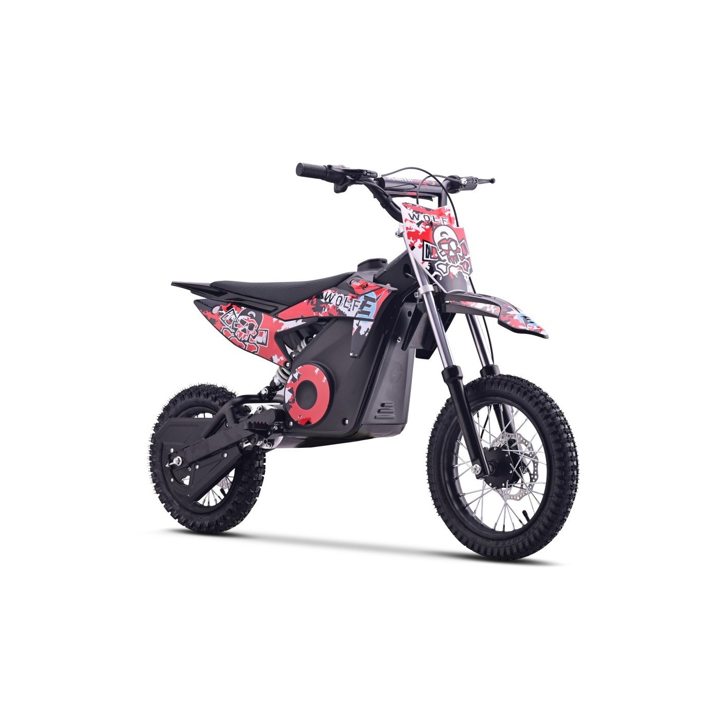 WOLF-E Electric Motor Vehicle Red