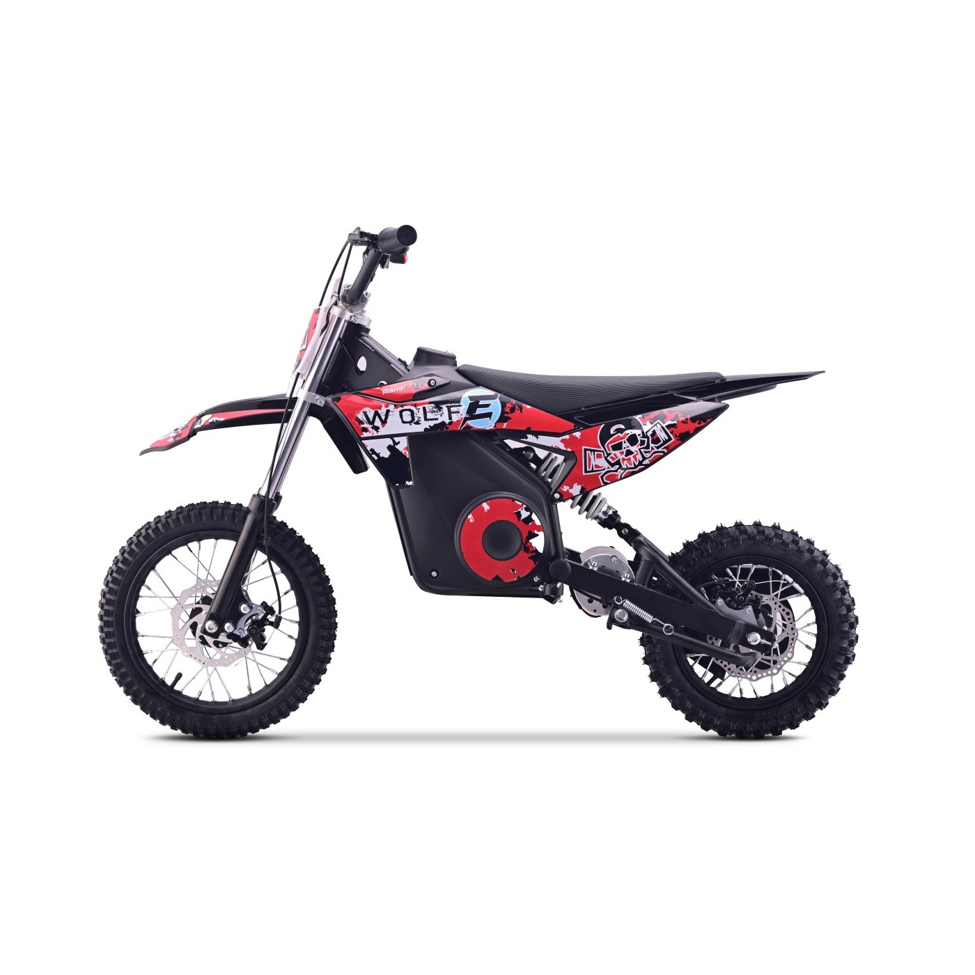 WOLF-E Electric Motor Vehicle Red
