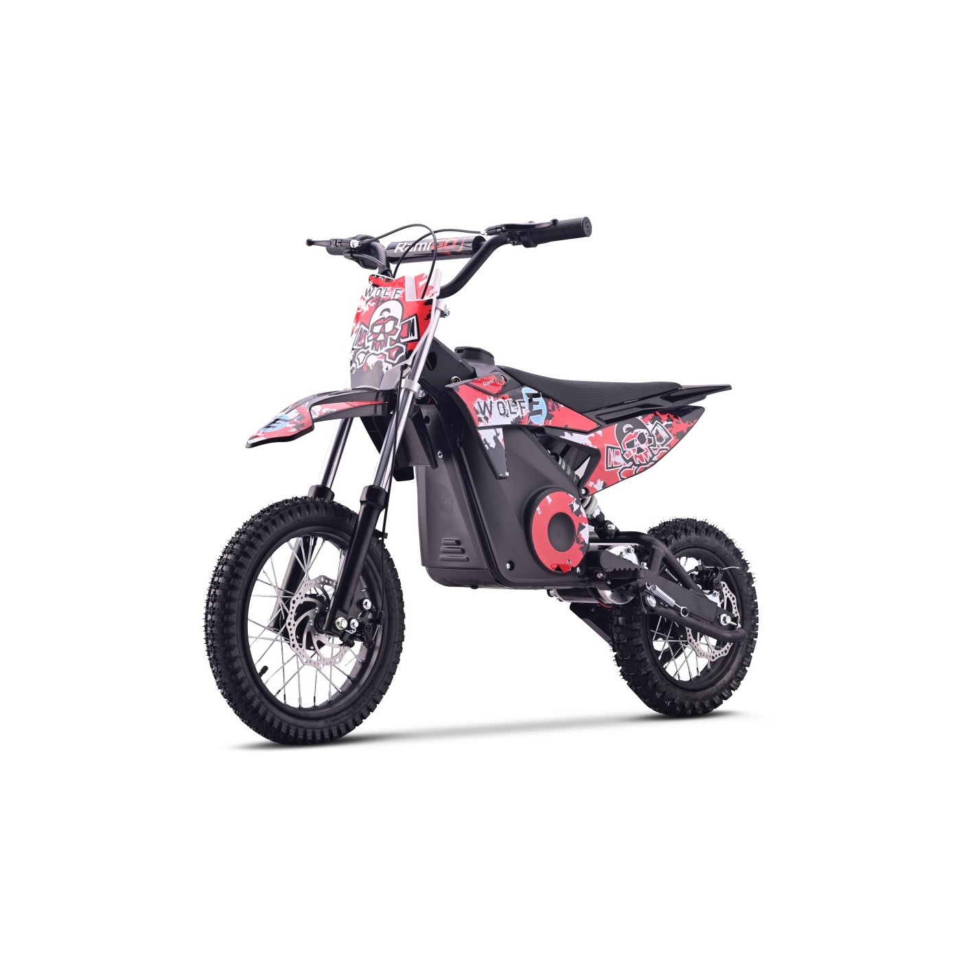 WOLF-E Electric Motor Vehicle Red