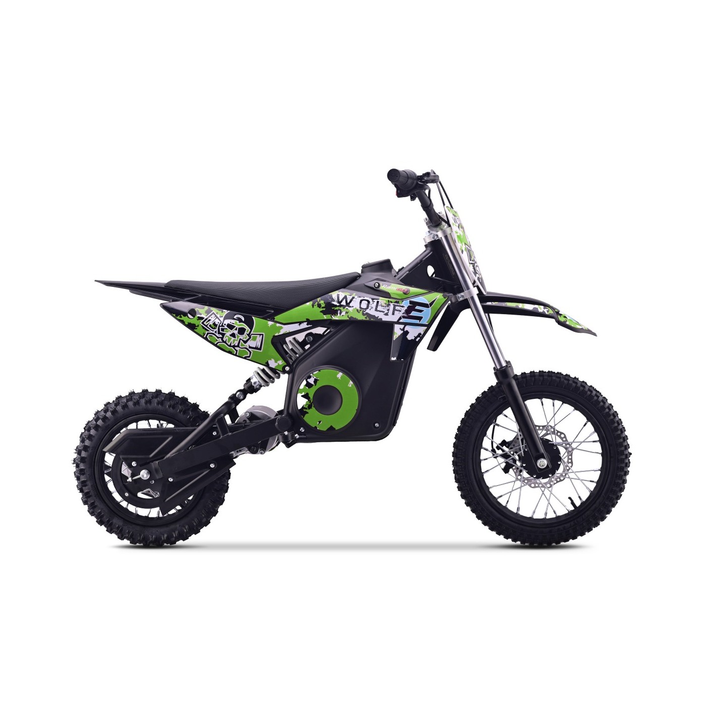 WOLF-E Electric Motor Vehicle Green