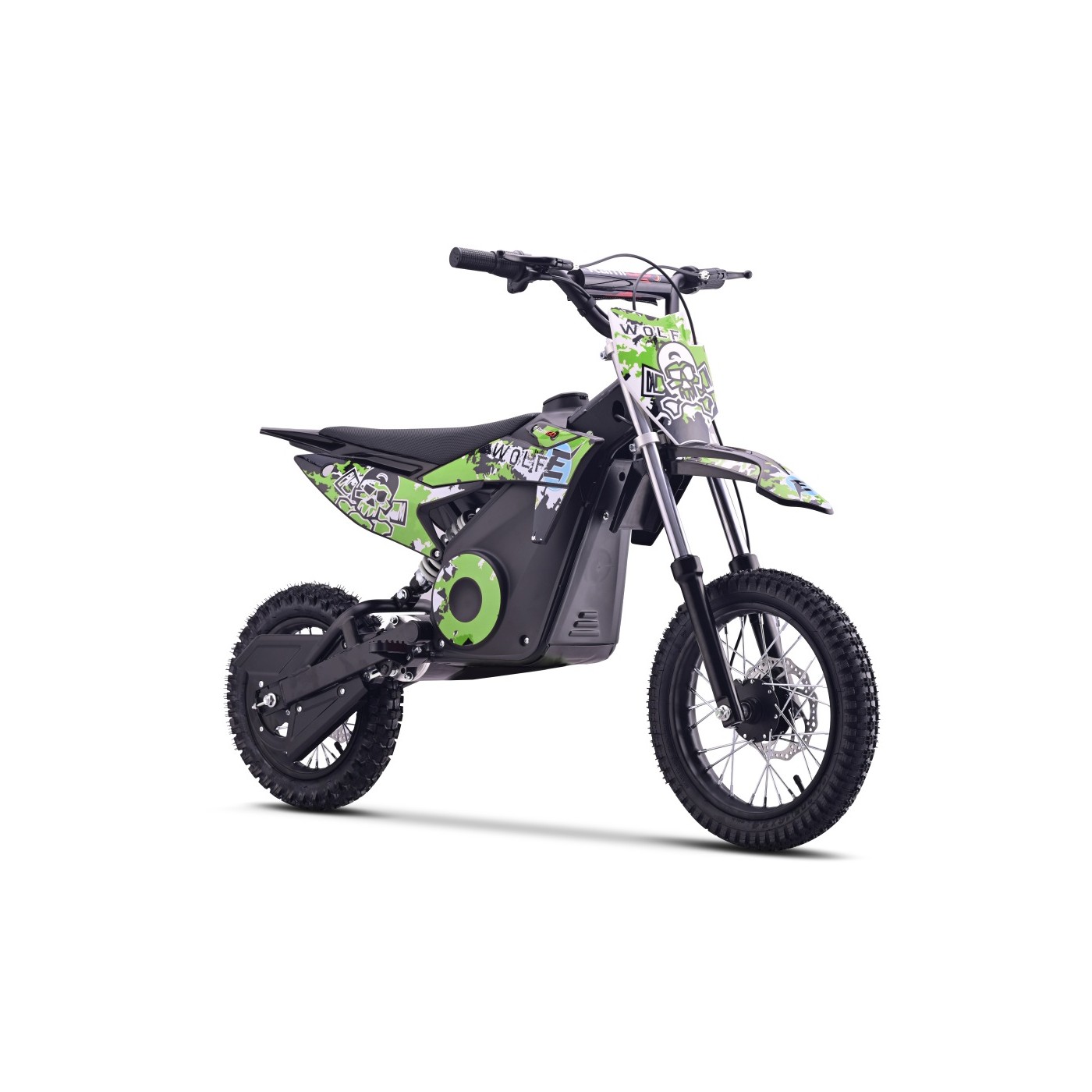 WOLF-E Electric Motor Vehicle Green