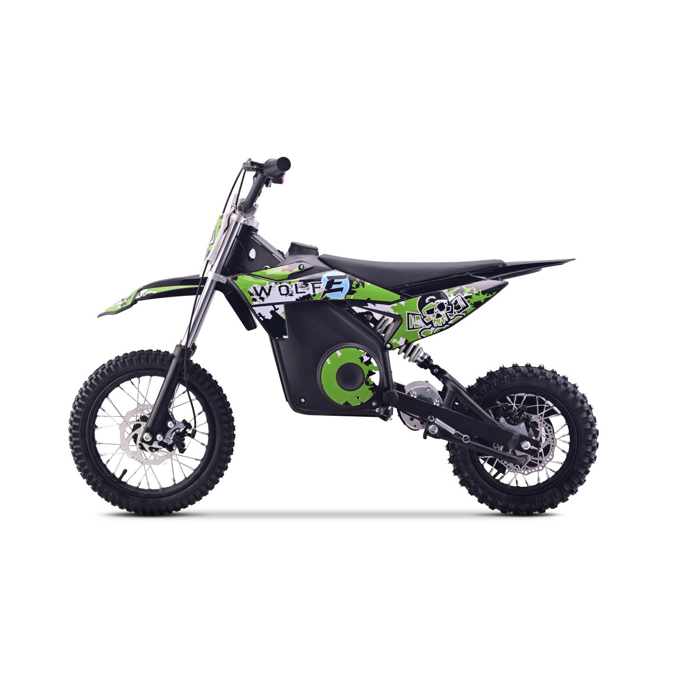 WOLF-E Electric Motor Vehicle Green