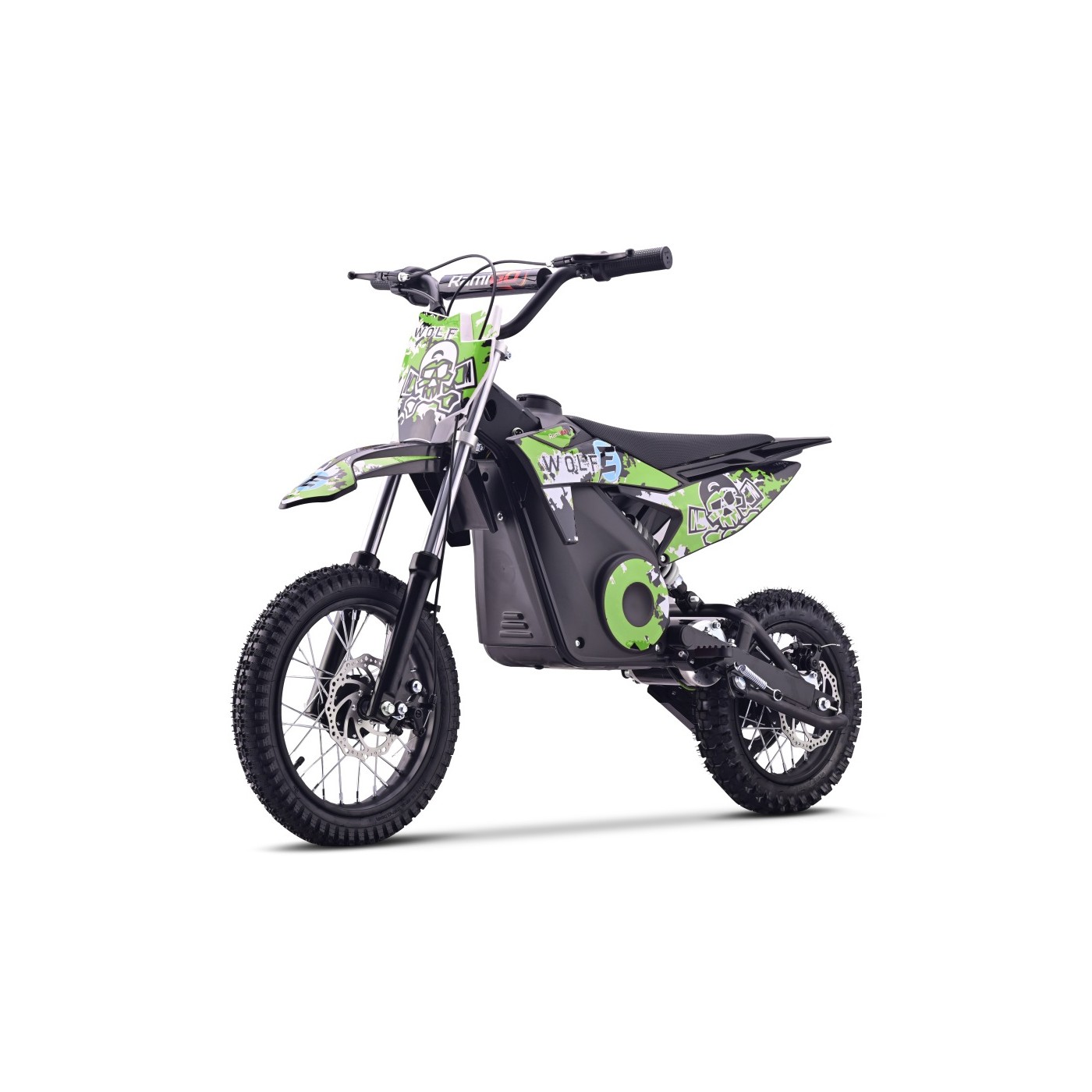 WOLF-E Electric Motor Vehicle Green