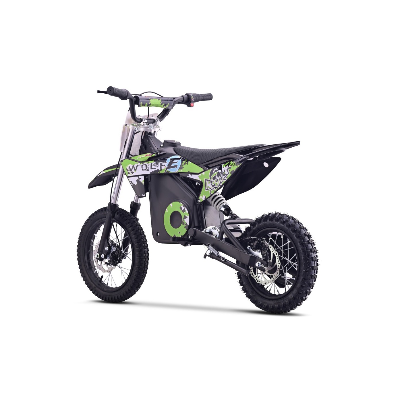 WOLF-E Electric Motor Vehicle Green