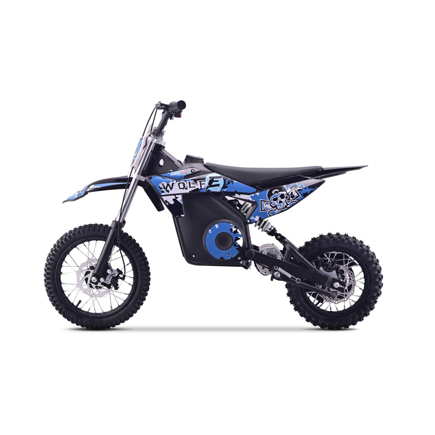 WOLF-E Electric Motor Vehicle Blue
