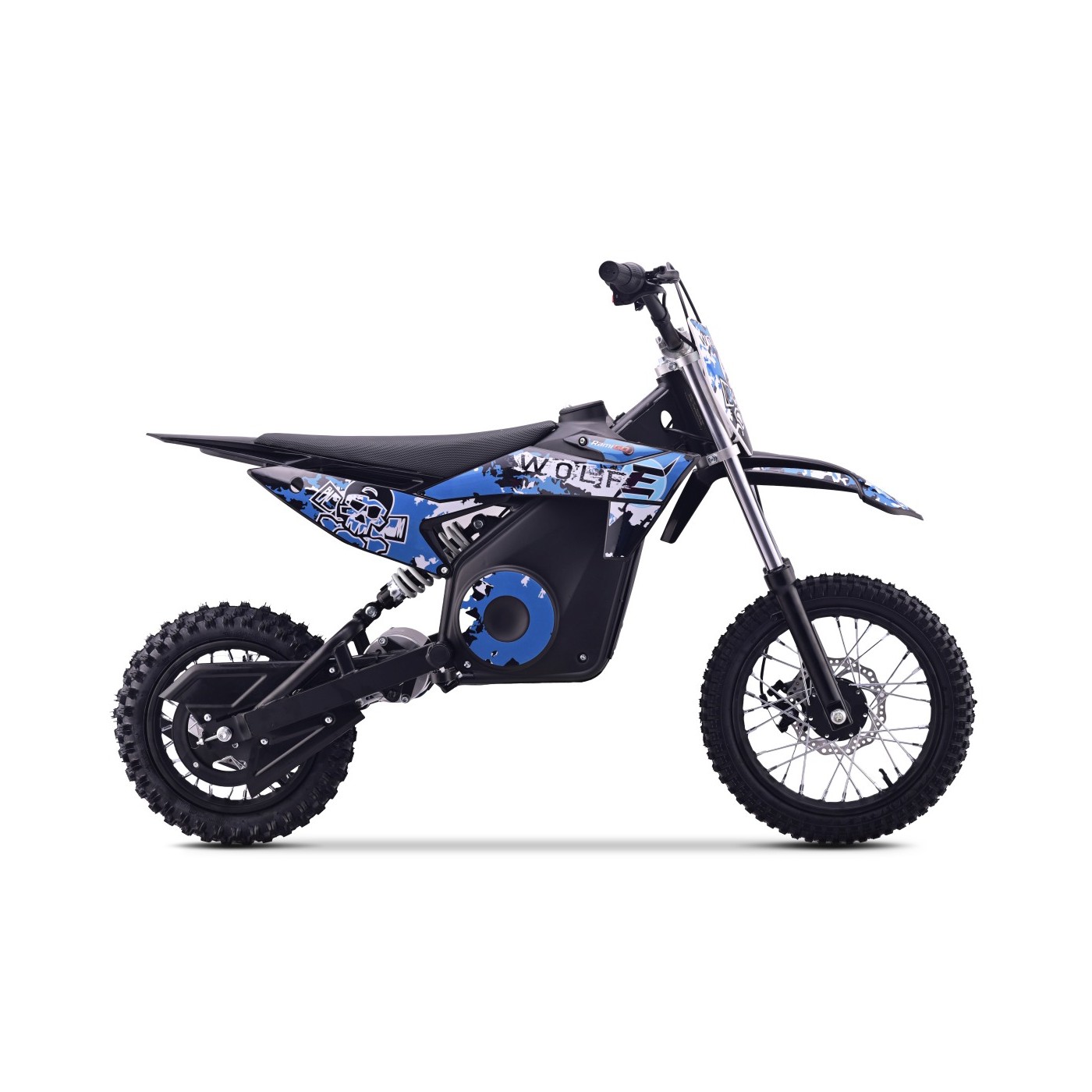 WOLF-E Electric Motor Vehicle Blue
