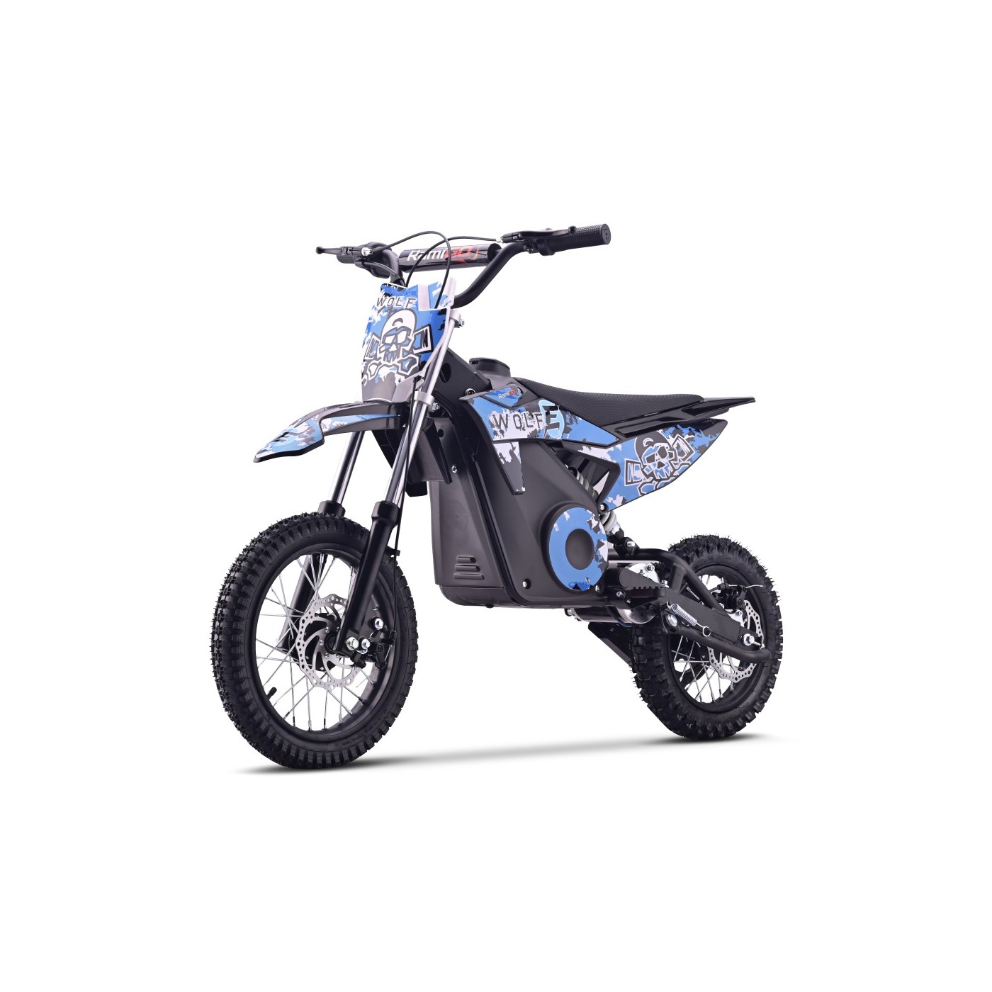 WOLF-E Electric Motor Vehicle Blue