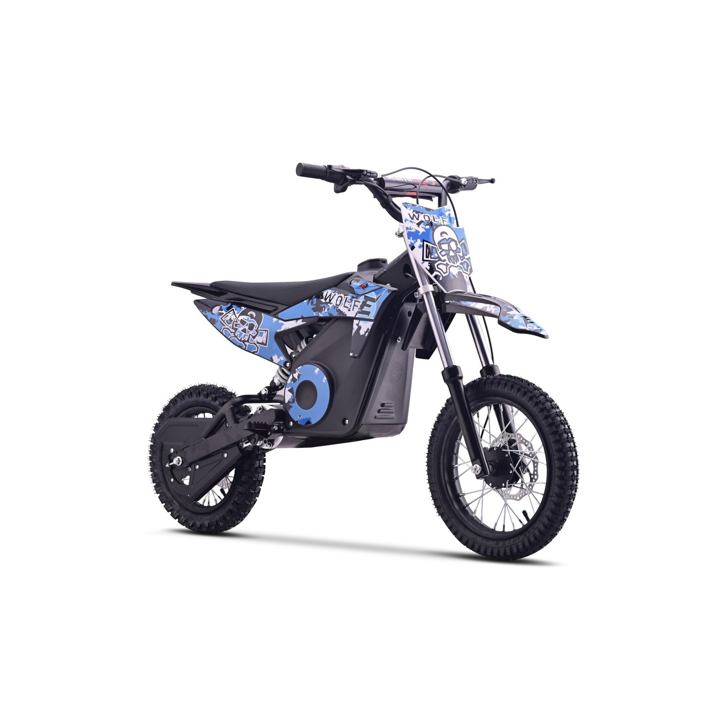 WOLF-E Electric Motor Vehicle Blue