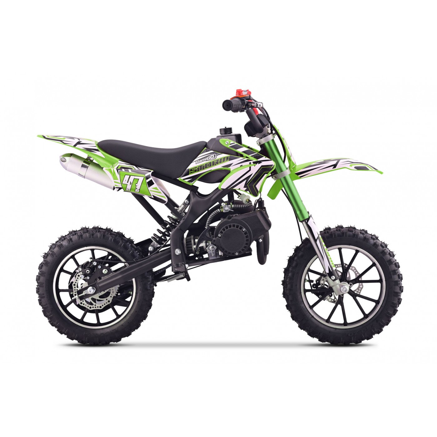 Vehicle Combustion Engine 49CC STORM Green