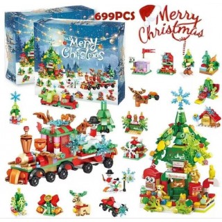 Christmas bricks set 699el.