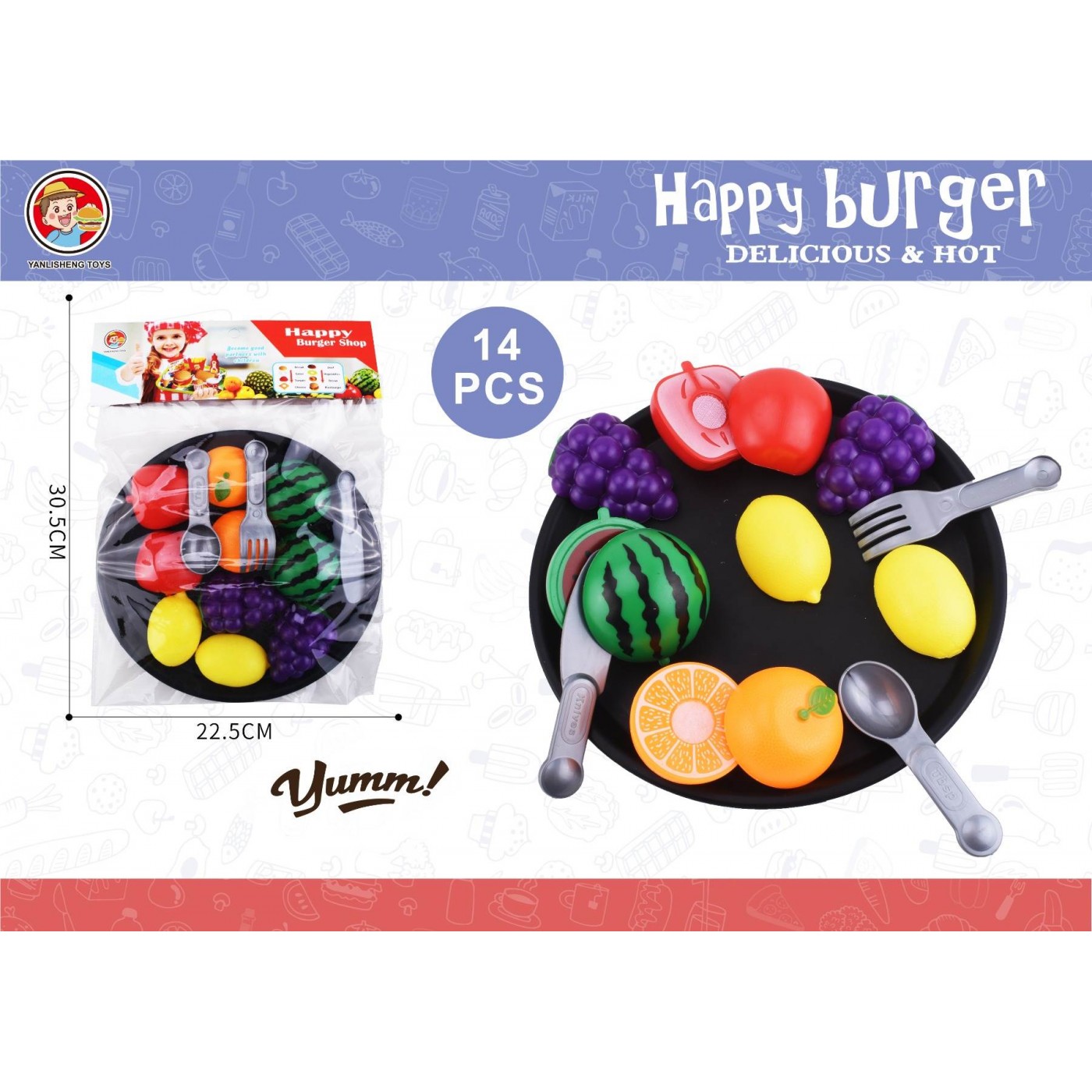Fruit Slicing Set 14el. + Accessories