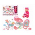GIGA Doll Set + Accessories with Bathtub