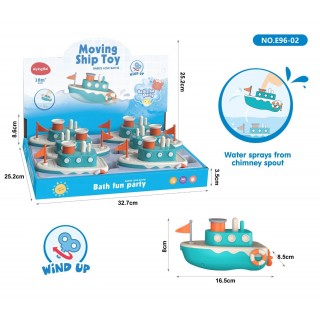 Screw-on Bathing Ship