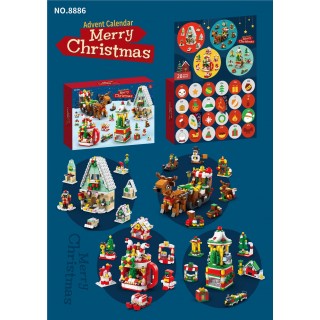 Bricks Set Christmas Edition Figures Calendar