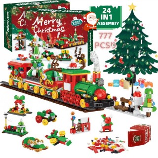 Christmas Train Edition Bricks Set Calendar