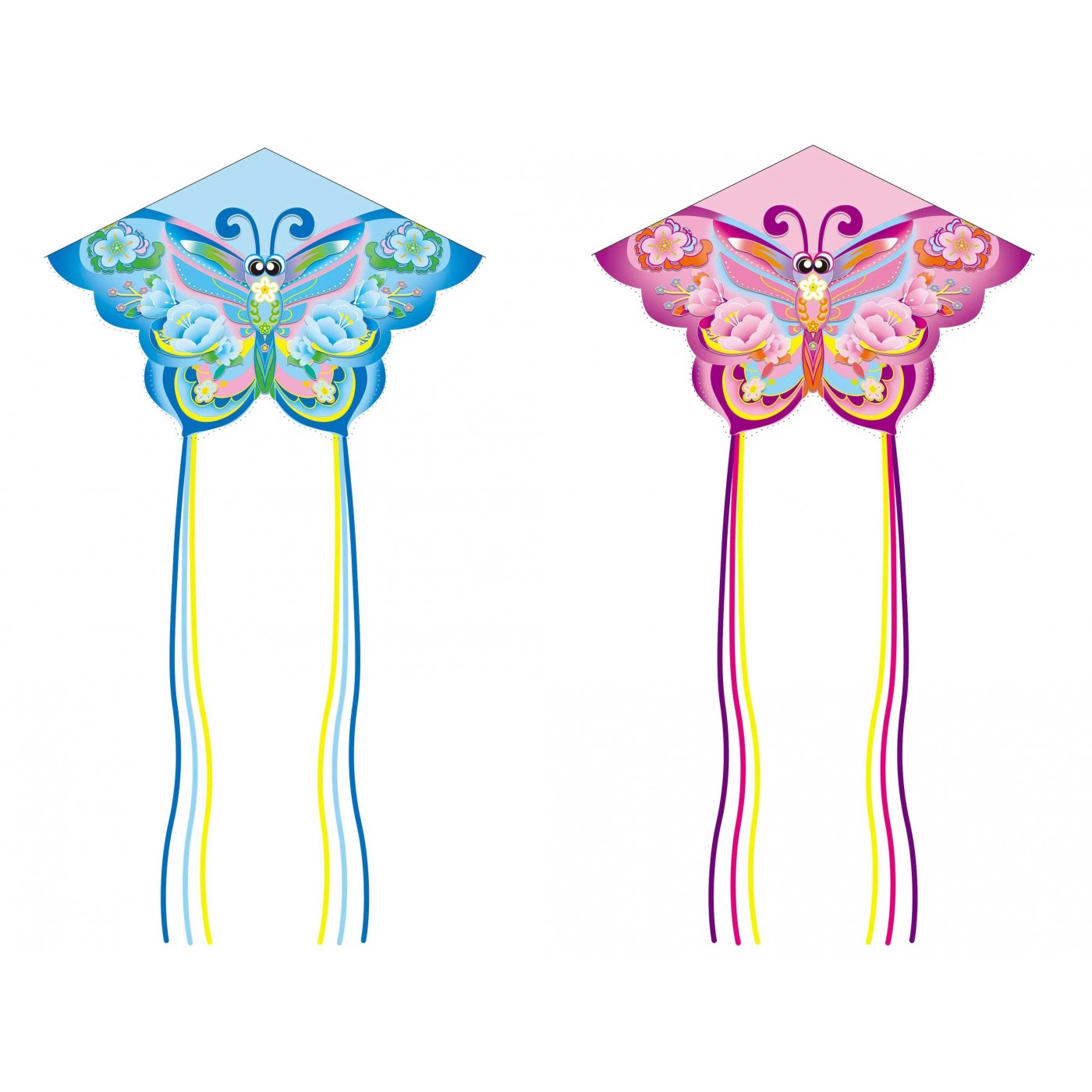 Pink Butterfly Kite