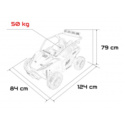 Buggy TURBO 23 Blue