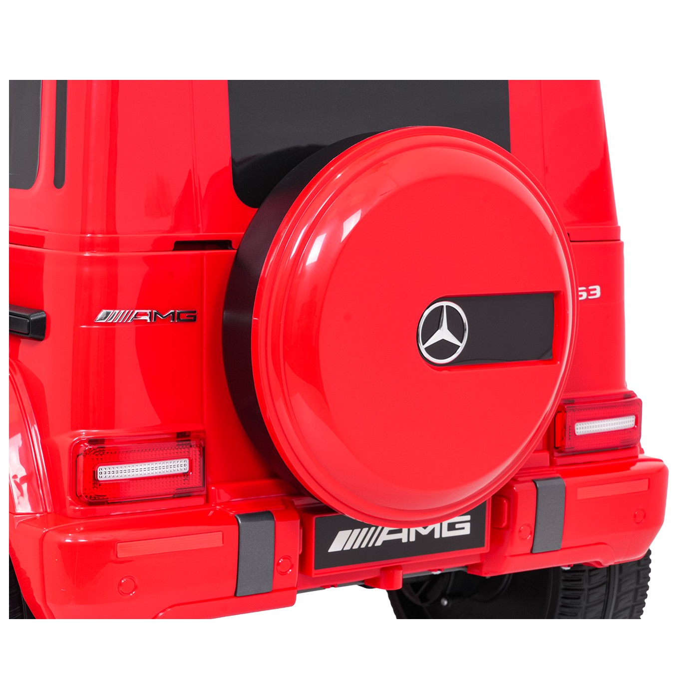 Vehicle Mercedes G63 AMG LIFT Red