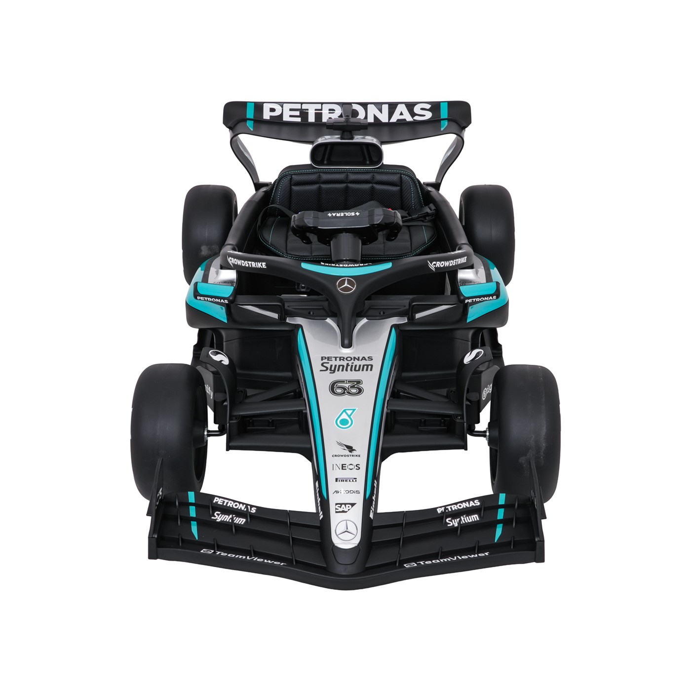 Vehicle AMG PETRONAS F1 Black Racing Car