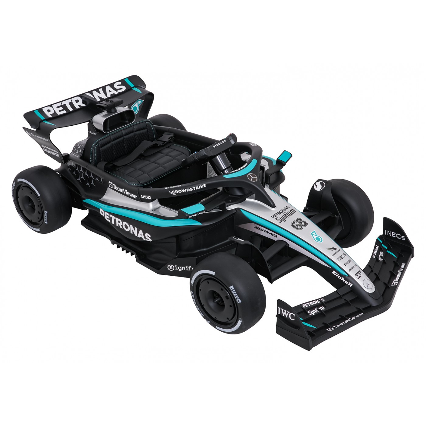 Vehicle AMG PETRONAS F1 Black Racing Car