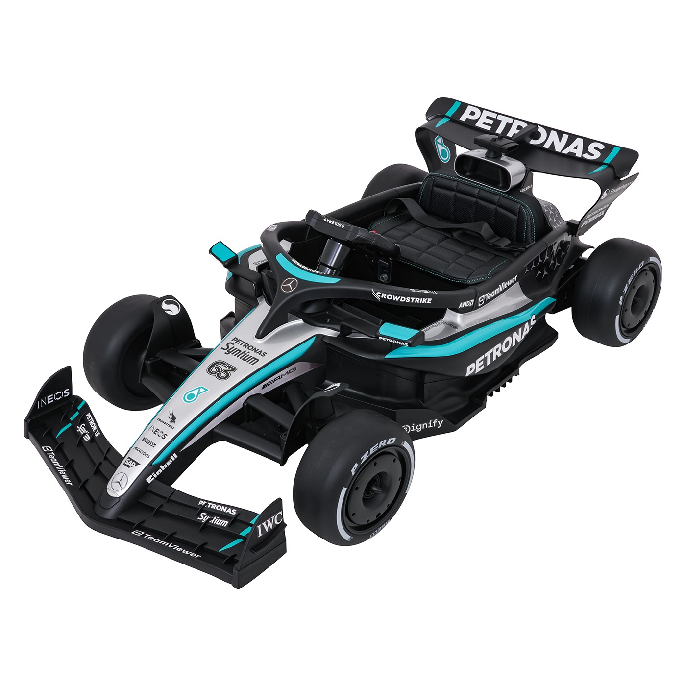 Vehicle AMG PETRONAS F1 Black Racing Car