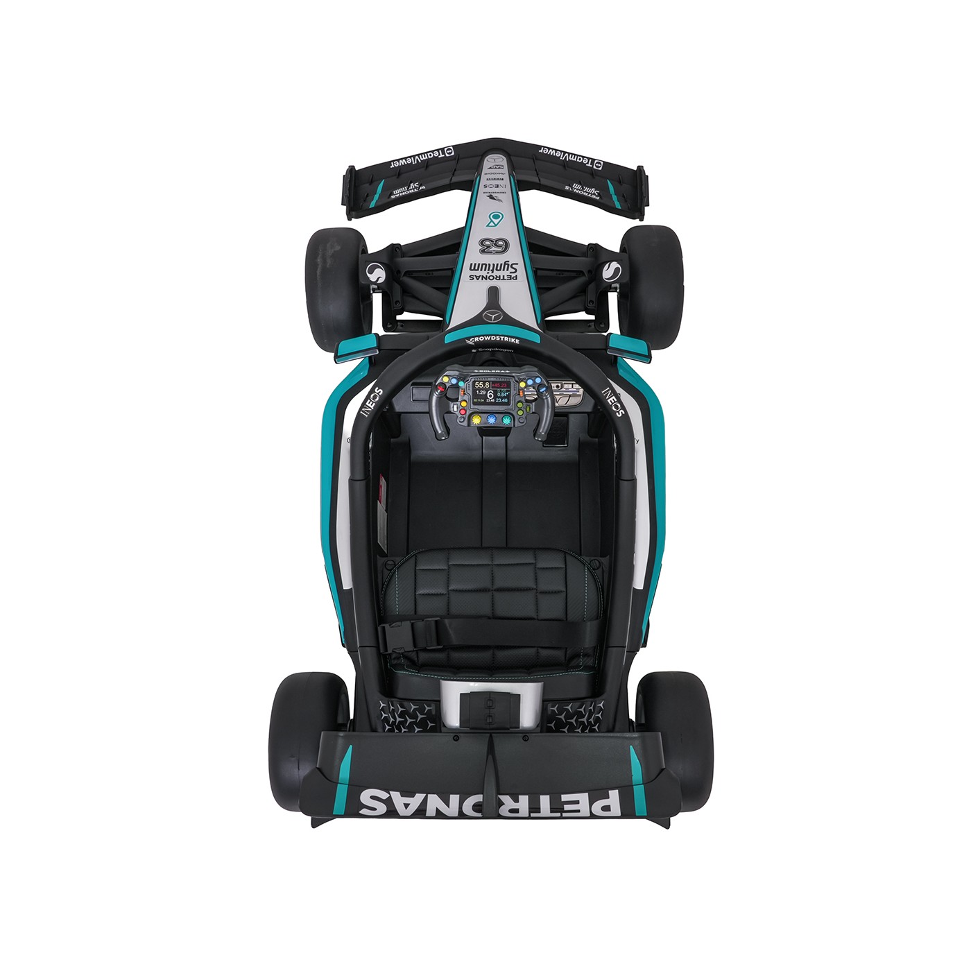 Vehicle AMG PETRONAS F1 Black Racing Car
