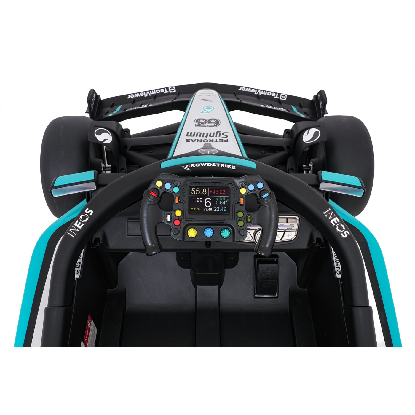 Vehicle AMG PETRONAS F1 Black Racing Car