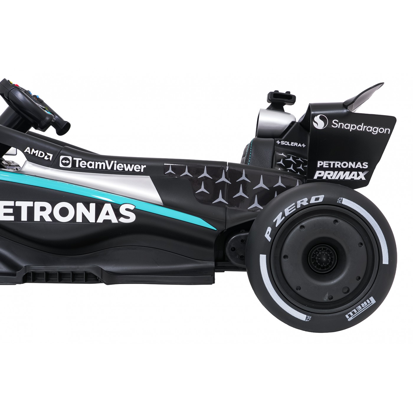 Vehicle AMG PETRONAS F1 Black Racing Car