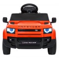 Land Rover Defender Orange Vehicle