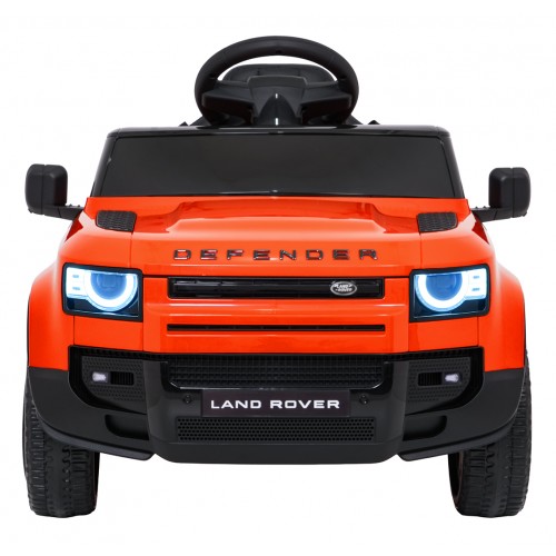 Land Rover Defender Orange Vehicle