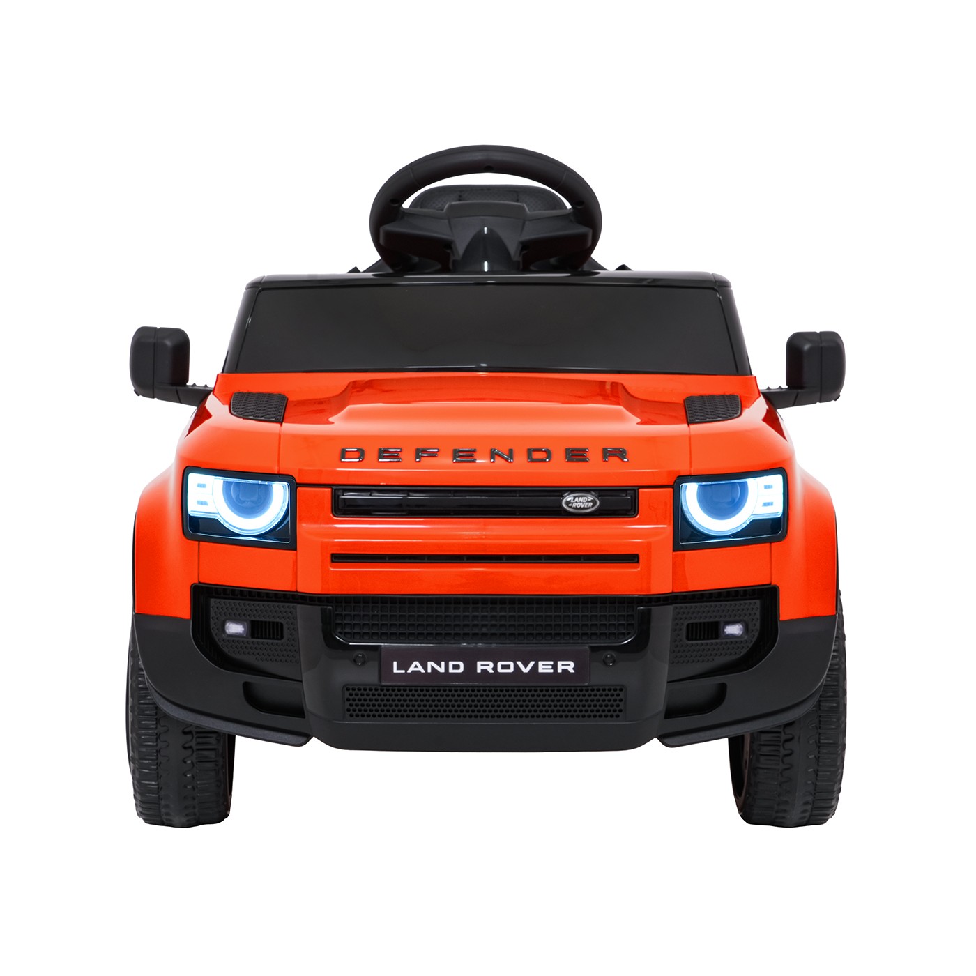 Land Rover Defender Orange Vehicle