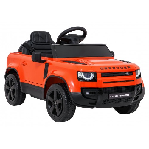 Land Rover Defender Orange Vehicle