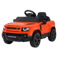 Land Rover Defender Orange Vehicle