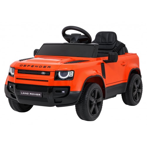 Land Rover Defender Orange Vehicle