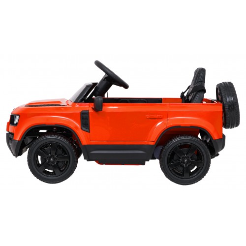 Land Rover Defender Orange Vehicle