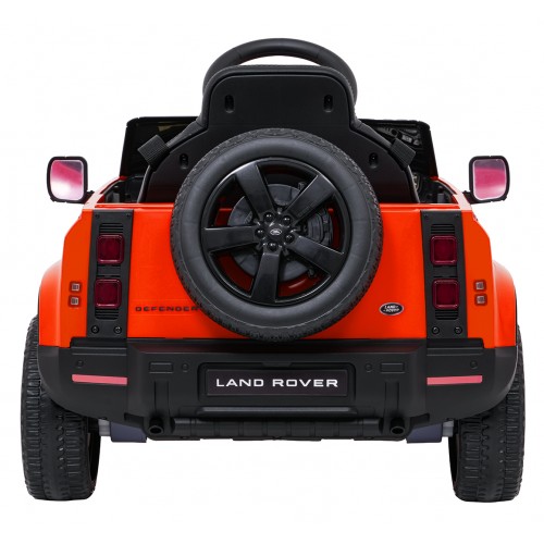 Land Rover Defender Orange Vehicle