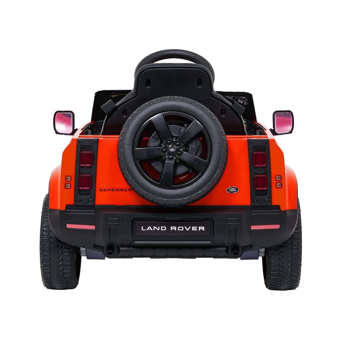 Land Rover Defender Orange Vehicle
