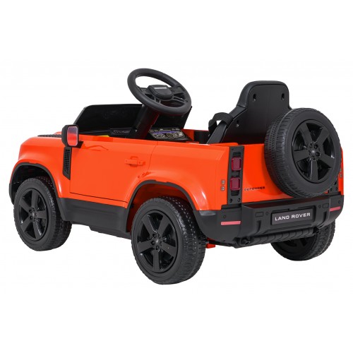 Land Rover Defender Orange Vehicle