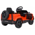 Land Rover Defender Orange Vehicle