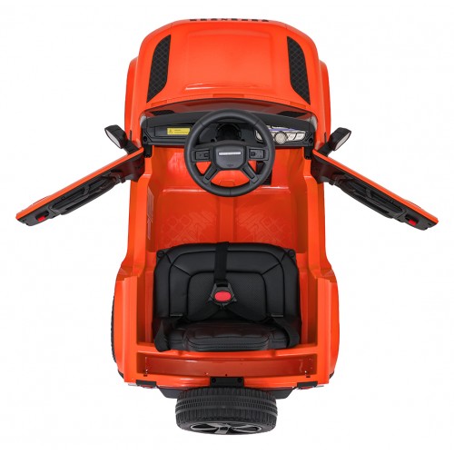 Land Rover Defender Orange Vehicle
