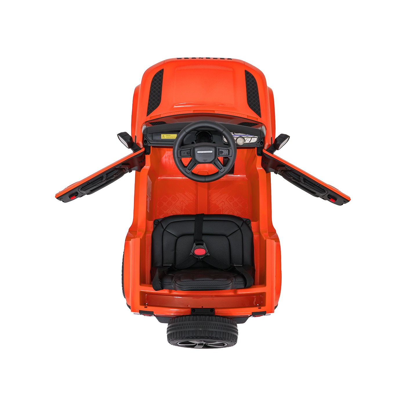 Land Rover Defender Orange Vehicle