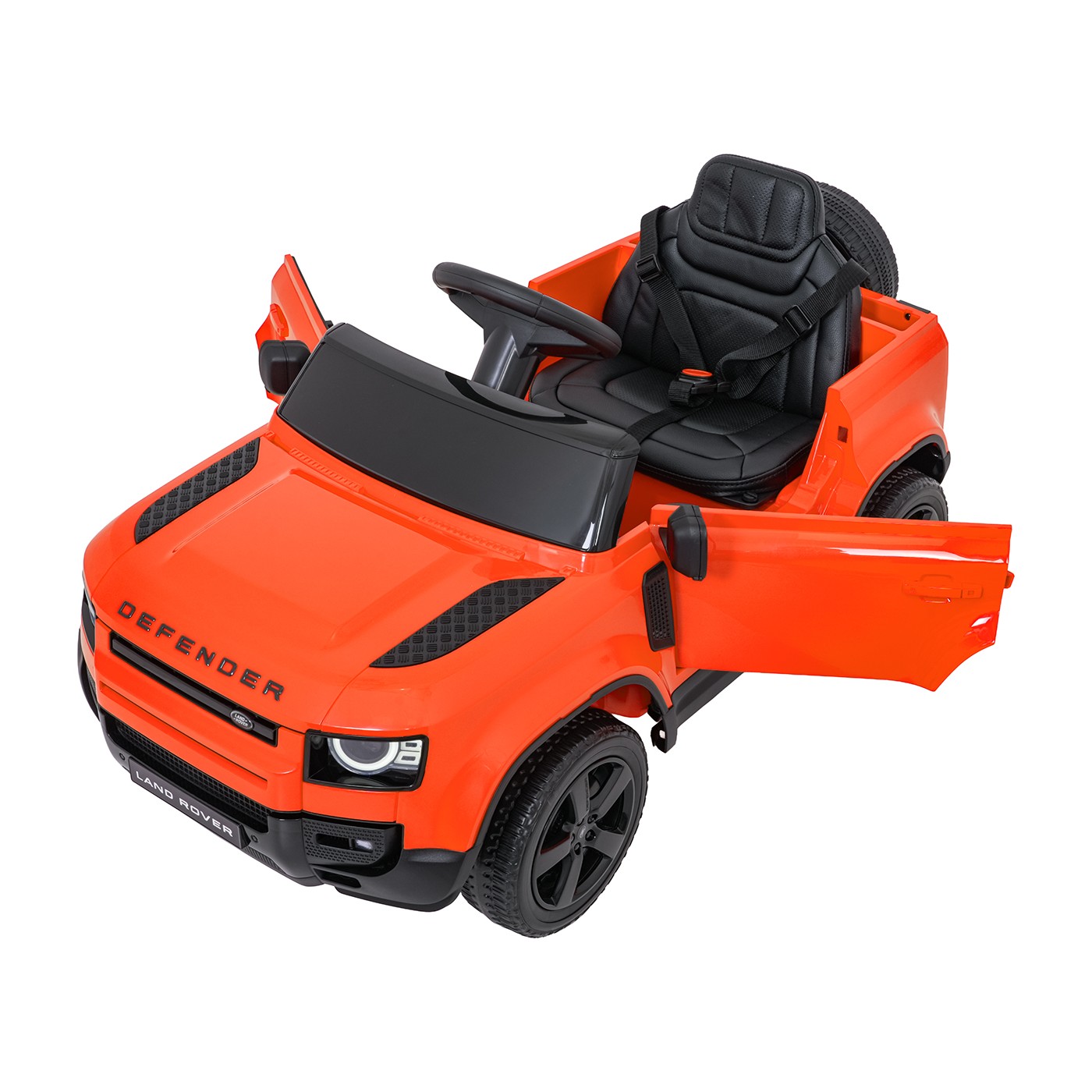 Land Rover Defender Orange Vehicle
