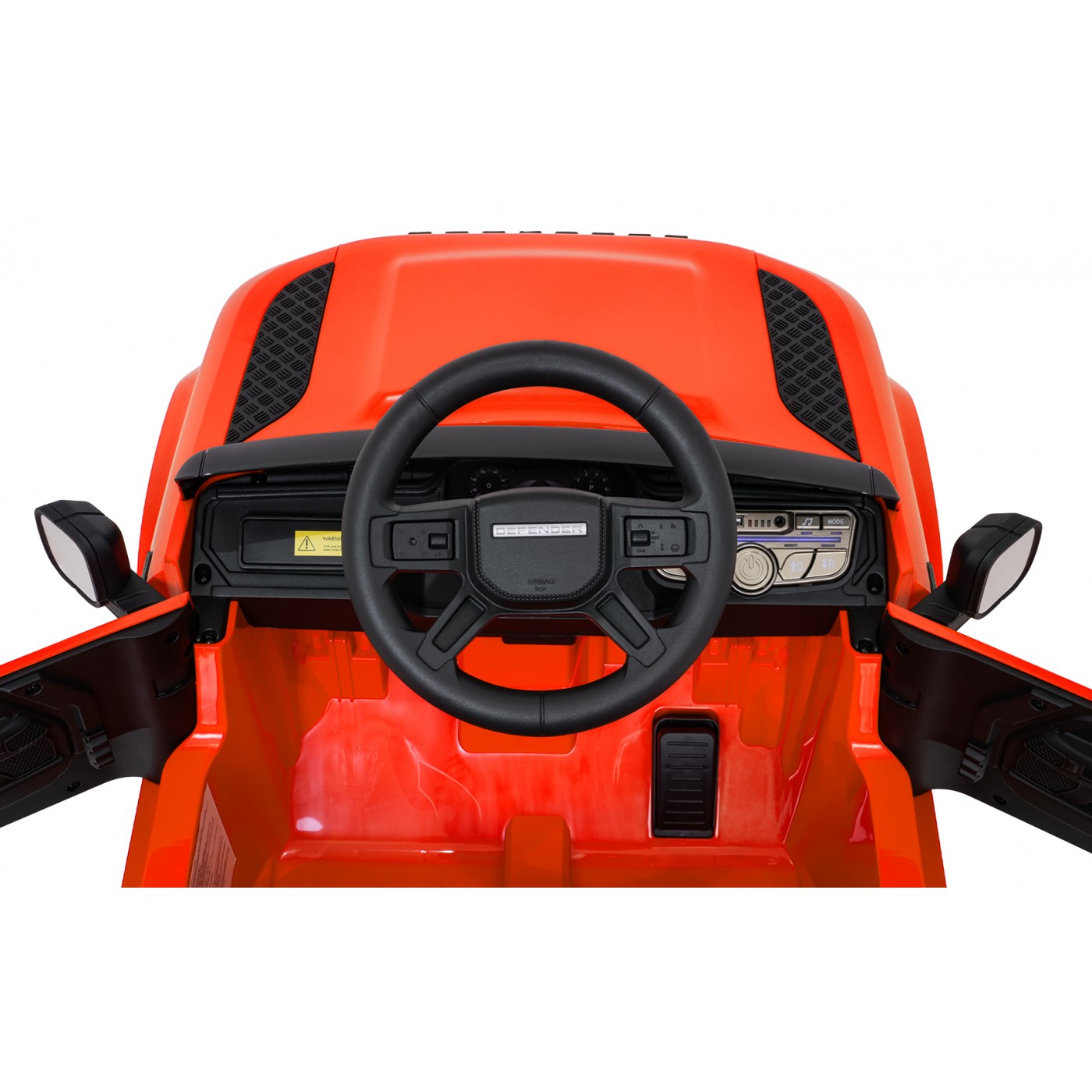 Land Rover Defender Orange Vehicle