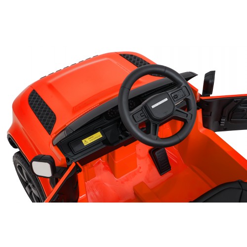 Land Rover Defender Orange Vehicle