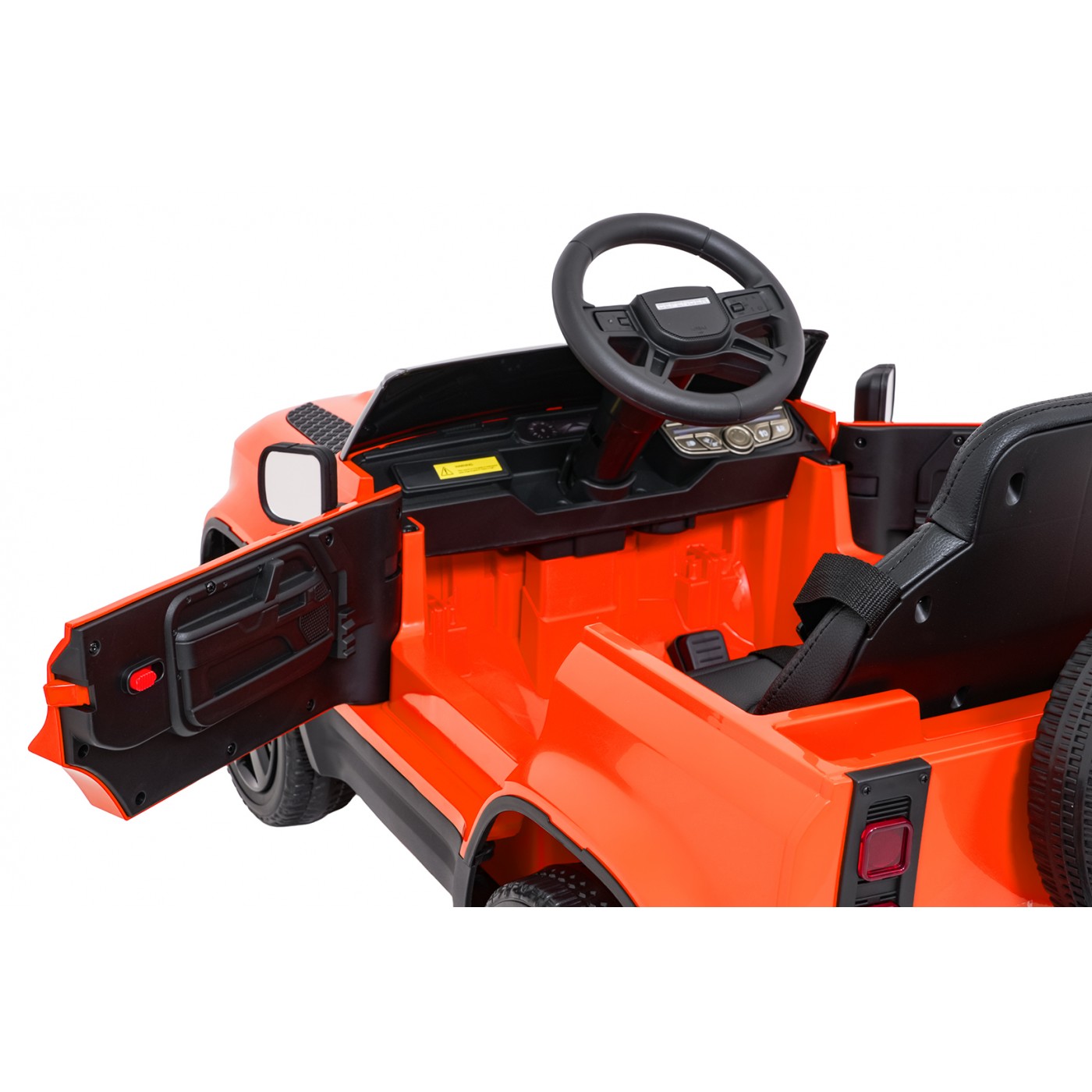 Land Rover Defender Orange Vehicle