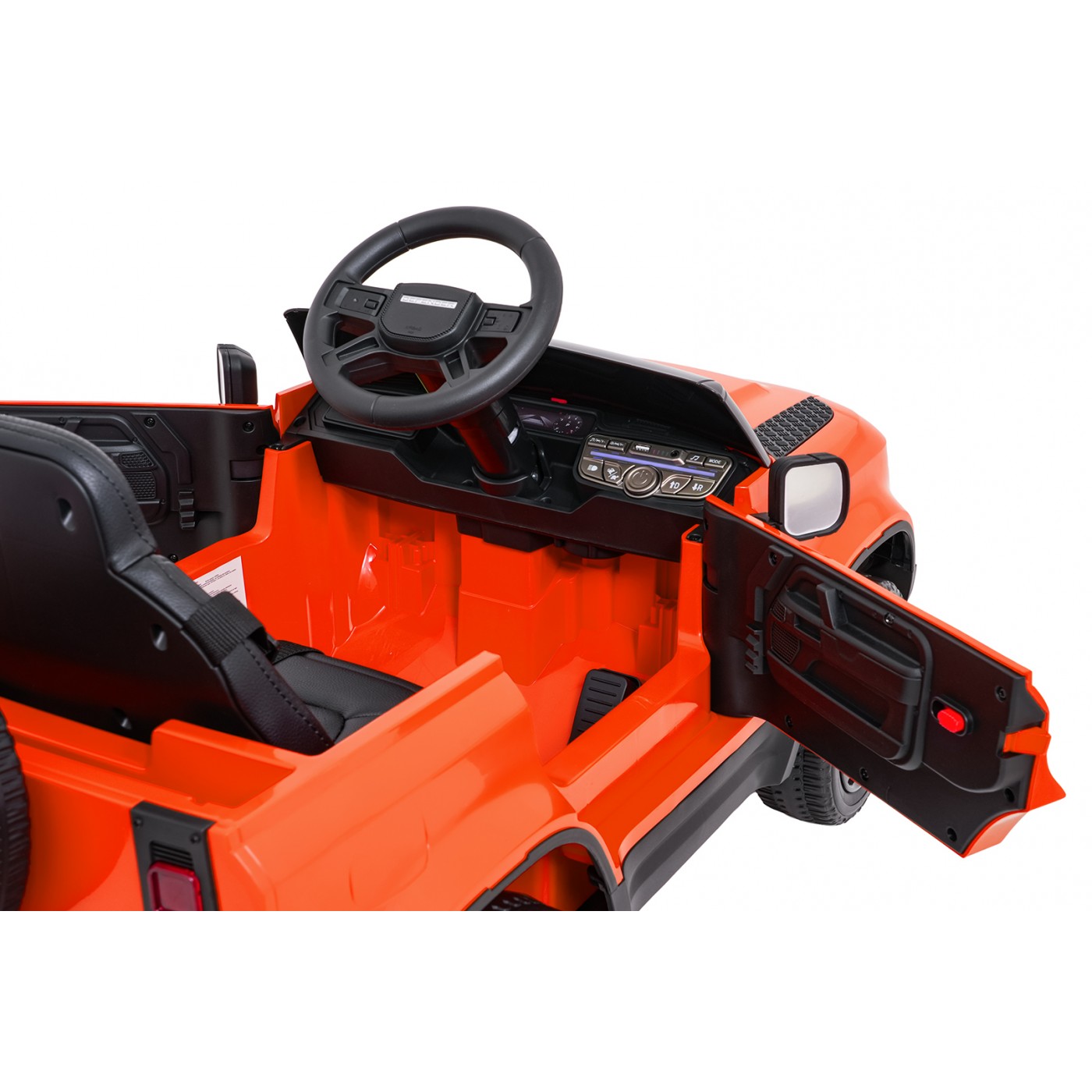 Land Rover Defender Orange Vehicle