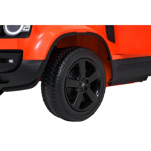 Land Rover Defender Orange Vehicle