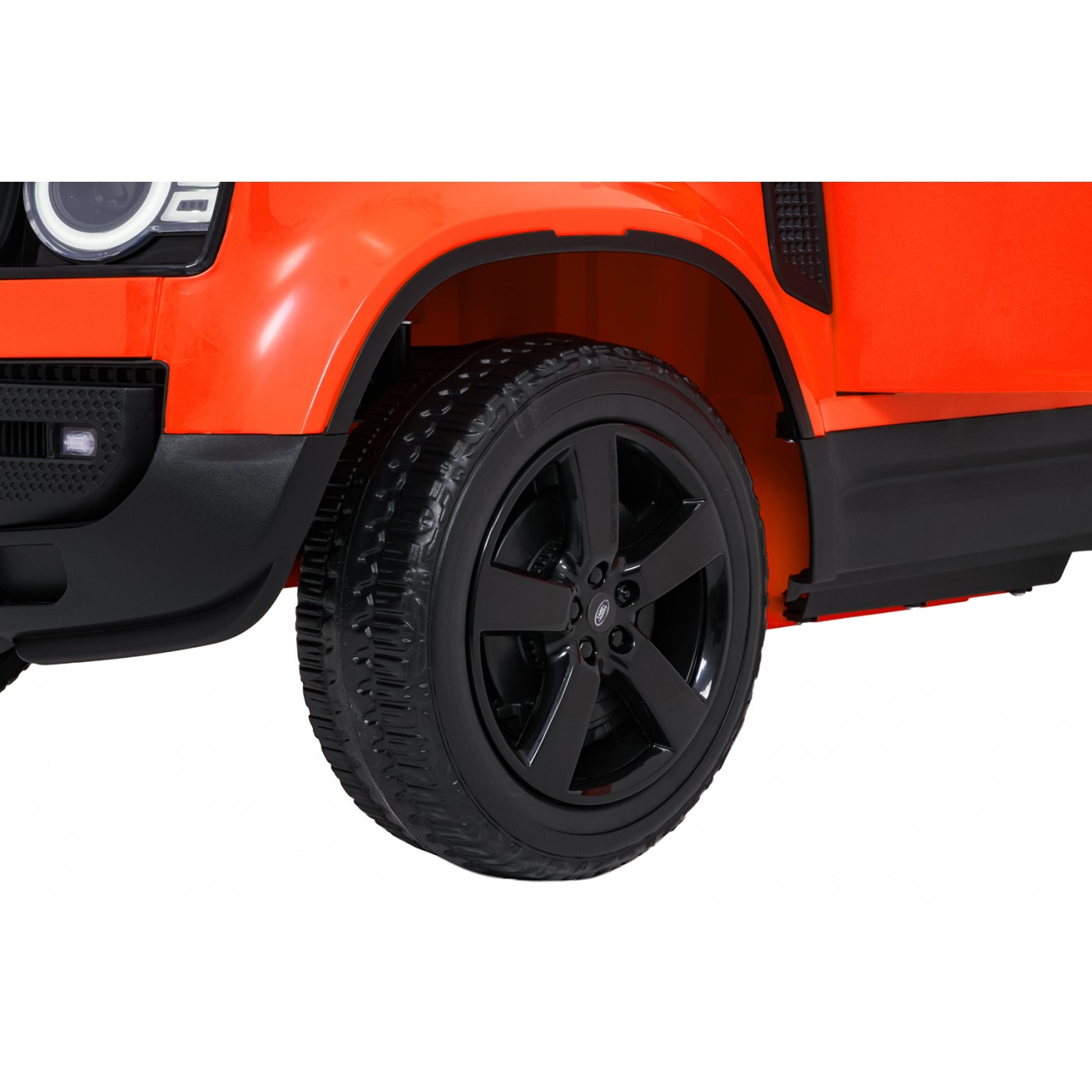 Land Rover Defender Orange Vehicle