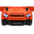 Land Rover Defender Orange Vehicle